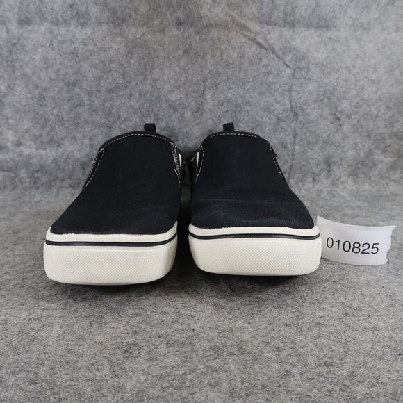 Wonder Nation Shoes Kids 6 Sneakers Slip On Casual Canvas Black Trainers Youth - Picture 2 of 11